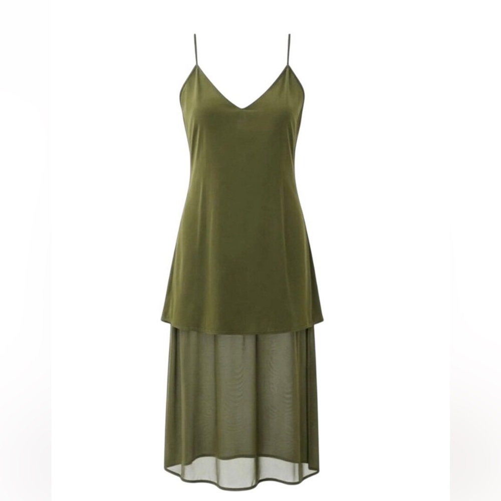 GoldHawk velvet and chiffon 90s mini dress